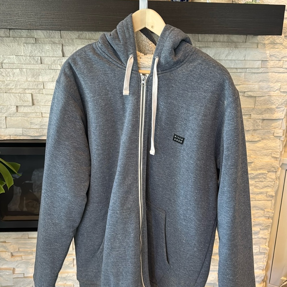 Billabong fleece lined jacket XXL